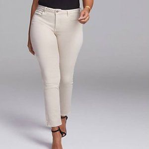 Curves 360 by NYDJ Slim Straight Ankle Jeans